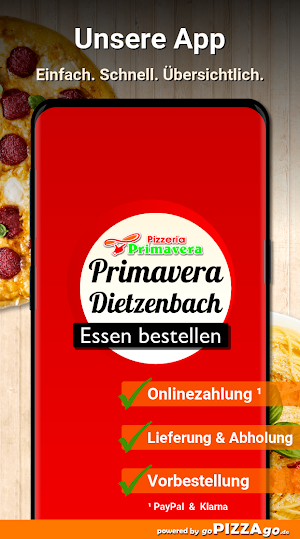 Pizzeria Primavera Dietzenbach Screenshot 0