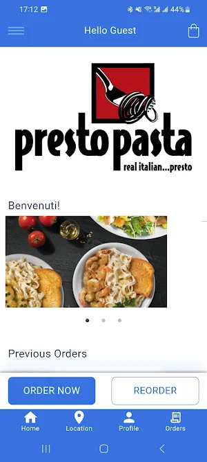 Presto Pasta Screenshot 1