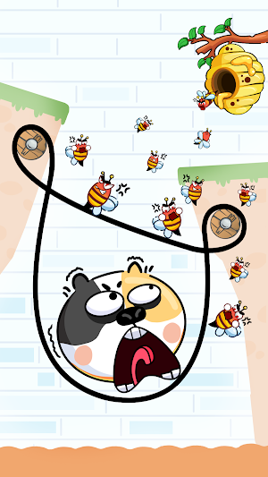 Doge and Bee: Draw to Save Screenshot 1