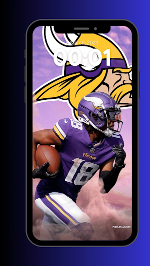 Justin Jefferson Wallpaper 4K Screenshot 0