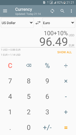Unit Converter - calculate and convert Screenshot 2