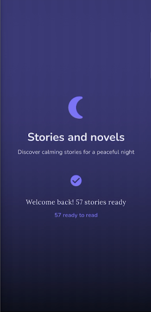 Stories and novels Screenshot 0