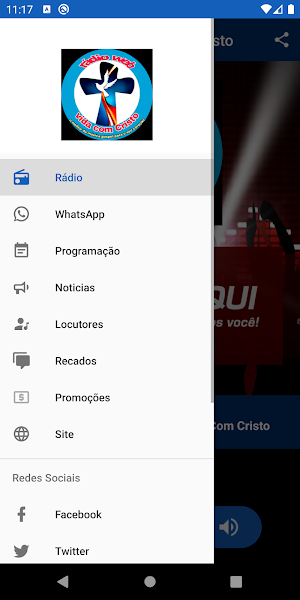 Rádio Web Vida Com Cristo Screenshot 1