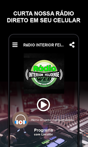 Rádio Interior Feijoense Web Screenshot 0