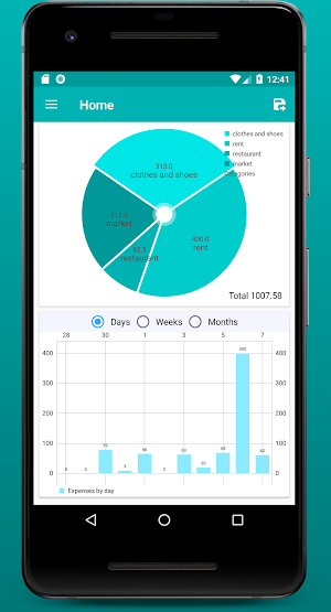 Base Expenses Screenshot 0