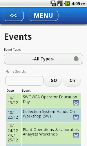 Ohio WEA Mobile App Screenshot 2