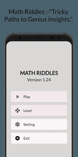 Math Riddle | Brain Teasers Screenshot 0