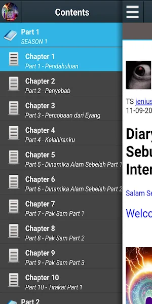 Diary Mata Indigo Season 1,2,3 Screenshot 1