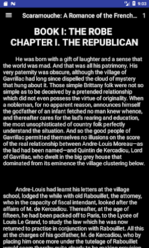 Scaramouche - eBook Screenshot 3