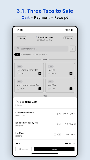 Tokkoo - Cashier Application Screenshot 3