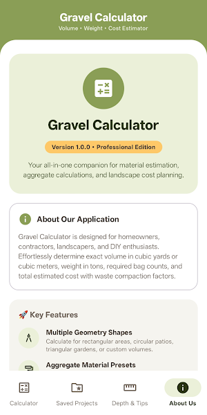 Gravel Calculator Screenshot 0
