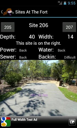 Fort Wilderness Sites Screenshot 0
