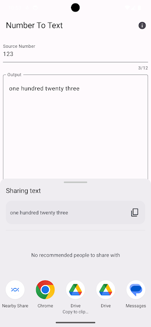 Number to Text Screenshot 2