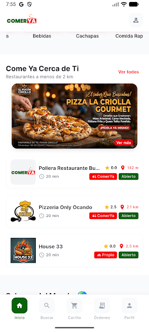 ComerYa Screenshot 1
