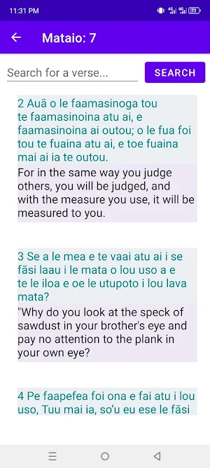 Samoan Bible Screenshot 1