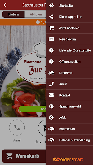 Gasthaus zur Post Cadolzburg Screenshot 2