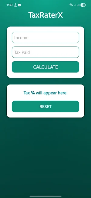 TaxRaterX Screenshot 1