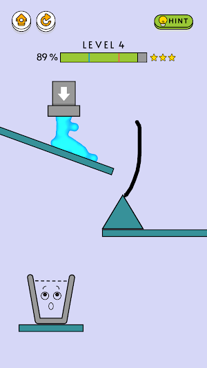 Kawaii Glass - Draw Line and Fill the glass Screenshot 3