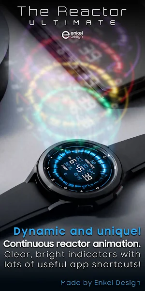 The Reactor Ultimate watchface Screenshot 0