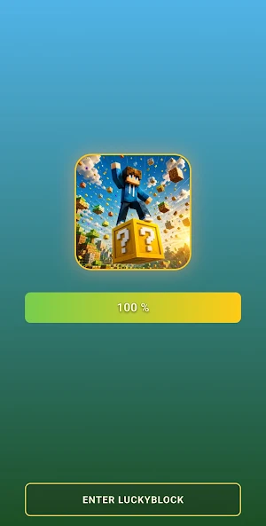 One lucky block Minecraft Mod Screenshot 1