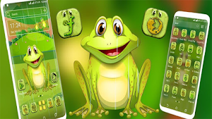 Green Keroppi Wallpaper HD Screenshot 3