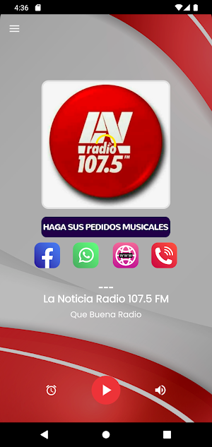 La Noticia Radio 107.5 FM Screenshot 1
