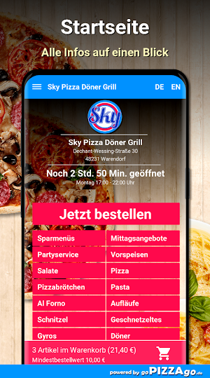 Sky Döner Grill Warendorf Screenshot 1
