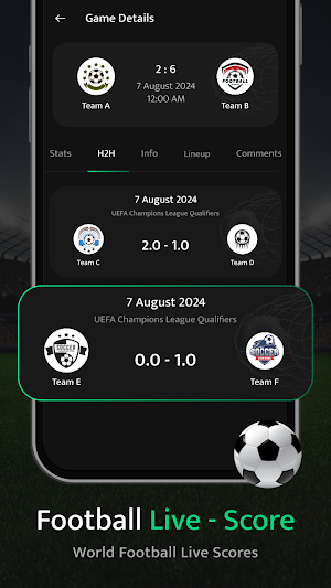 Football Live Match Live Score Screenshot 1