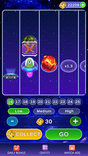 Mehfil Happy Cross Spaceship Screenshot 0