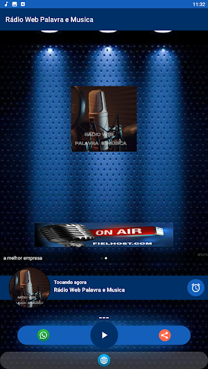 Rádio Web Palavra e Música Screenshot 2