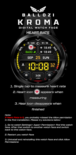 BALLOZI KROMA Watch Face Screenshot 3