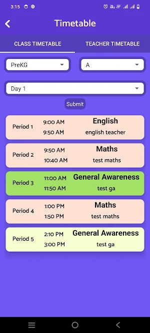 Fefdy Principal Screenshot 2