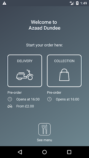 Azaad Dundee Takeaway Screenshot 0