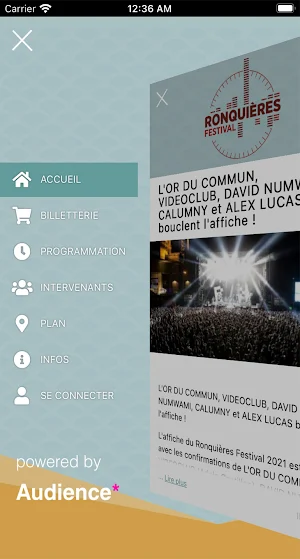 Ronquières Festival Screenshot 1