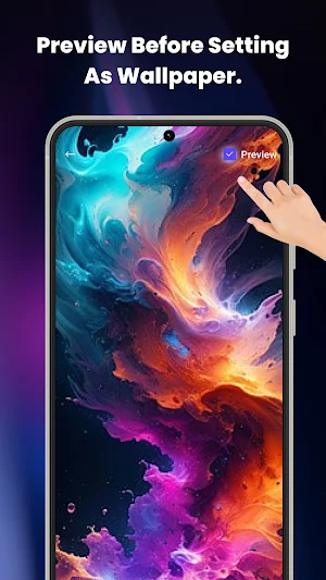 Magic Fluid: 4D Live Wallpaper Screenshot 3
