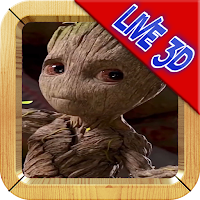 Baby Groot Live Wallpaper