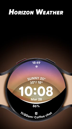 Horizon Weather - Watch face Screenshot 0