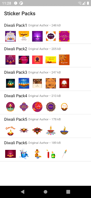 Diwali Stickers for Whats Screenshot 1
