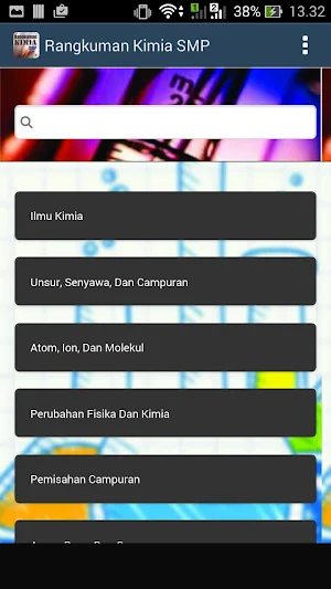 Rangkuman Kimia SMP Screenshot 2