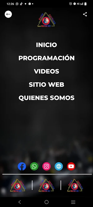 RADIO MATERDEI Screenshot 2
