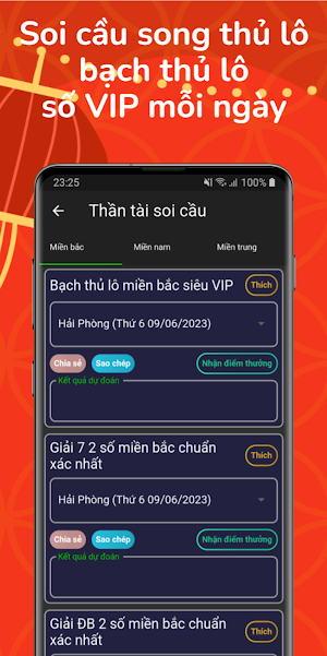 Thần Tài Soi Cầu Ba Miền Chuẩn Screenshot 2