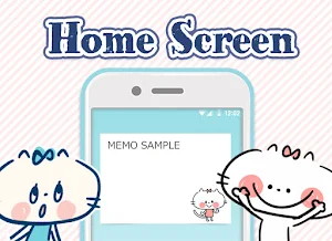 Notepad Cute Cat Screenshot 0