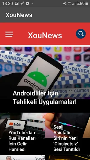 XouNews Screenshot 1