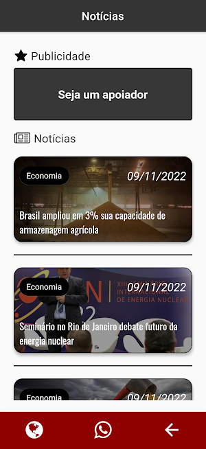 Rádio Satélite Screenshot 2