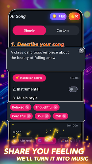 3B Music AI - Song Generator Screenshot 2