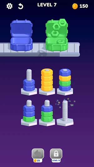 Sorting Nuts Screenshot 2