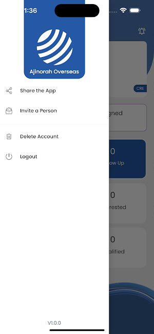Overseas CRM Screenshot 1