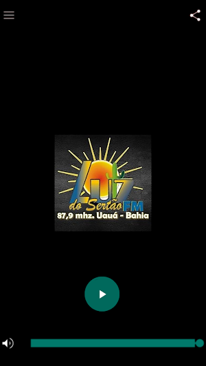 LUZ DO SERTÃO FM 87,9 MHz Screenshot 0