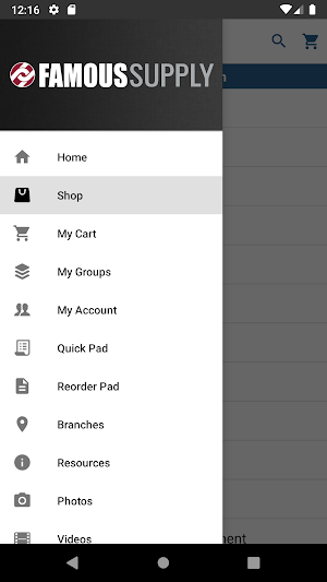 eFamous OE Touch Screenshot 2