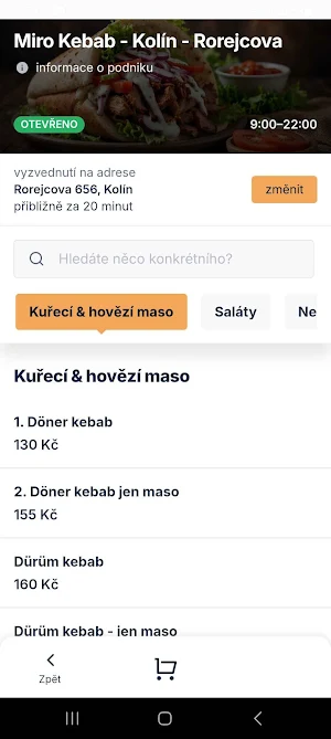 Miro Kebab Screenshot 1